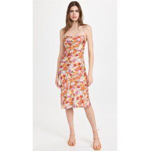 NEW Fame and Partners Fruit Print The Teagan Midi Dress NWT -  SIZE 0